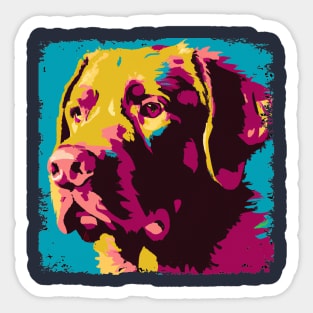 Chesapeake Bay Retriever Pop Art - Dog Lover Gifts Sticker